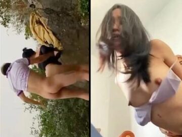 Bé sinh viên 2k6 du lịch núi cấm đụ public ngoài trời vẫn lôi vào ks đụ lê lết