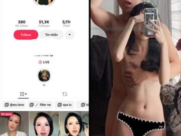 Lại thêm 1 Hot tiktoker 51k fl lộ clip mình dây dáng chuẩn mặt xinh làm tình với anh ny cặc khủng